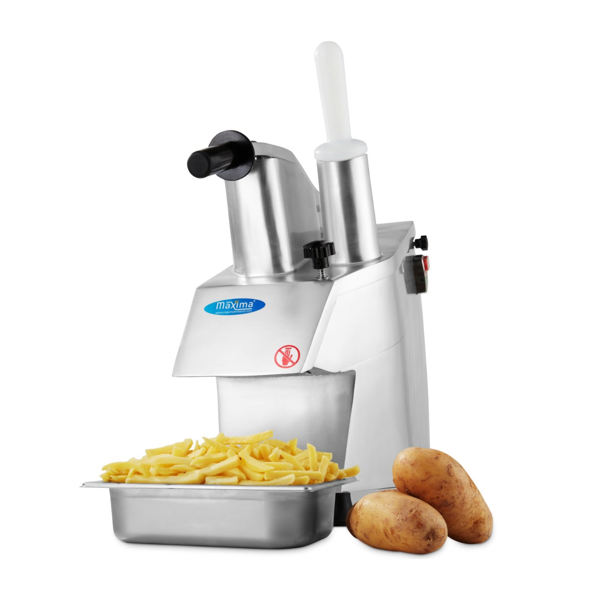 Groentesnijmachine - tot 450 Kg/Uur - incl. 5 Snijschijven