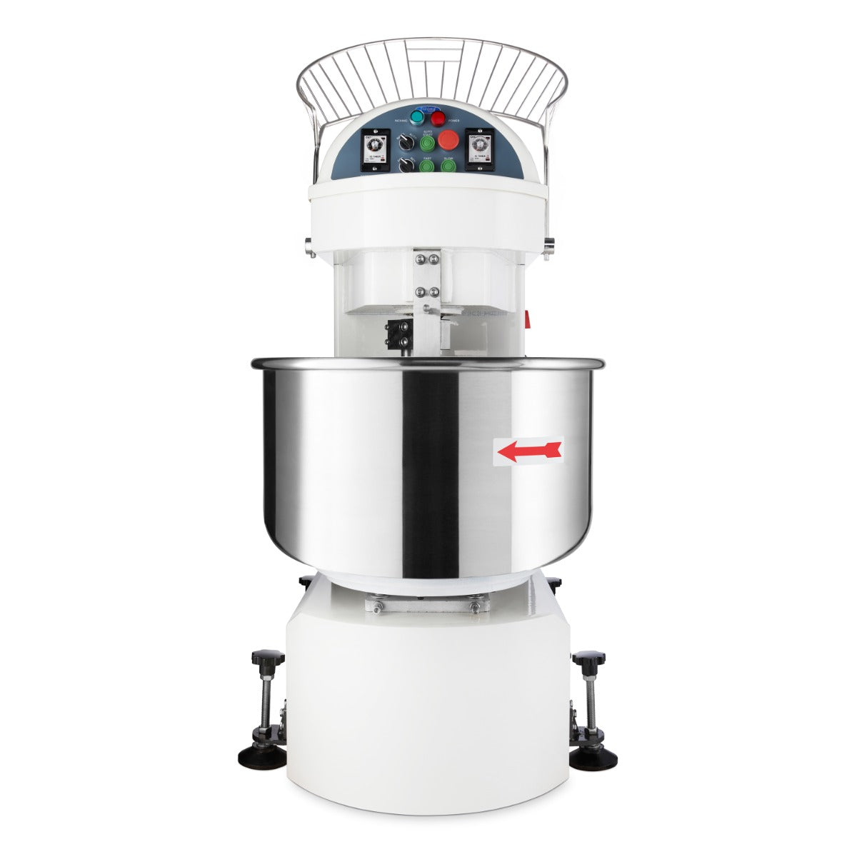 Spiraalkneder - 130 L - 80 Kg Deeg - 2 Snelheden - 400V
