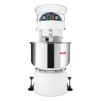 Spiraalkneder - 130 L - 80 Kg Deeg - 2 Snelheden - 400V