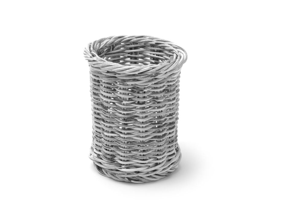 Bestekmand, HENDI, Lichtgrijs, ⌀100x(H)120mm
