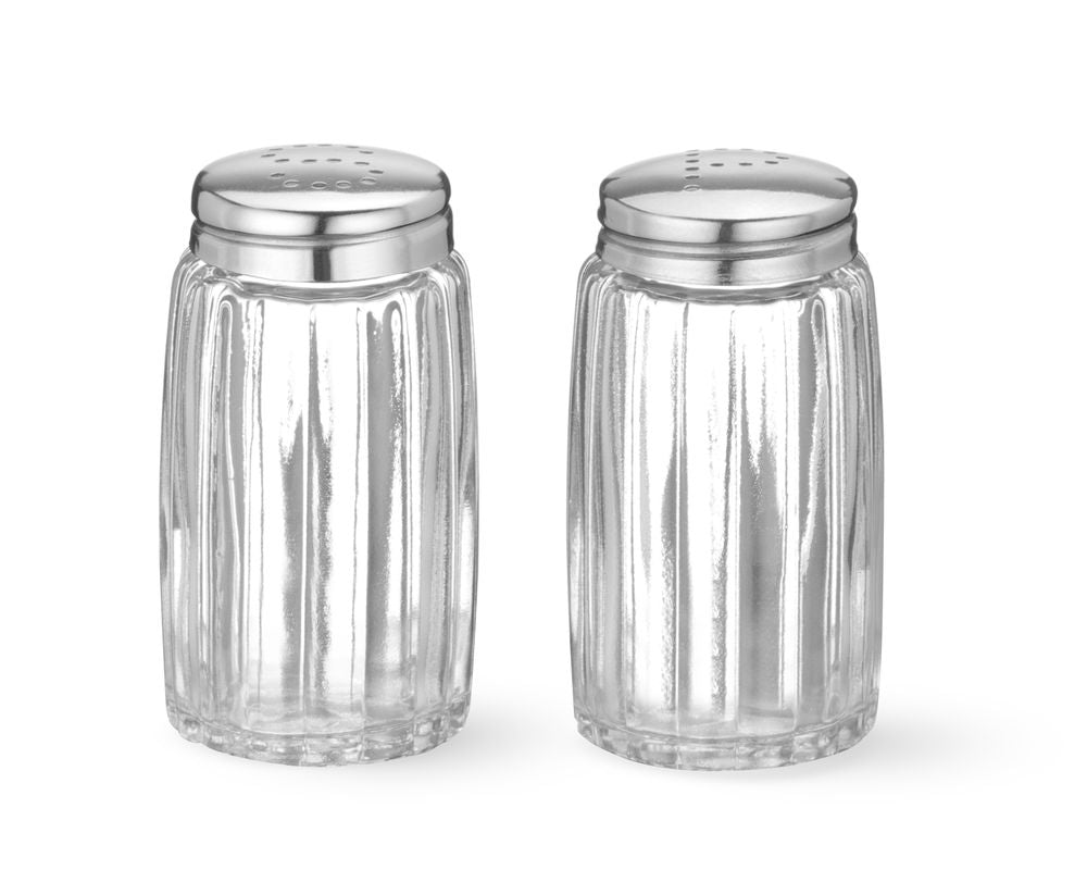 Peper- en zoutstrooier set, HENDI, ⌀40x(H)70mm