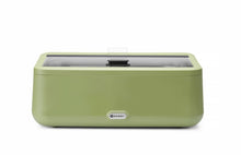 Chafing dish UNIQ, HENDI, designed by Robert Bronwasser, GN 1/1, Groen, 230V/700W, 607x402x(H)245mm