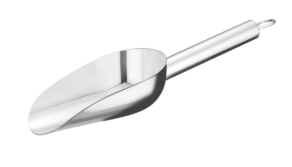 Schep, BarUp, 0,11L, Zilver, 235x70mm