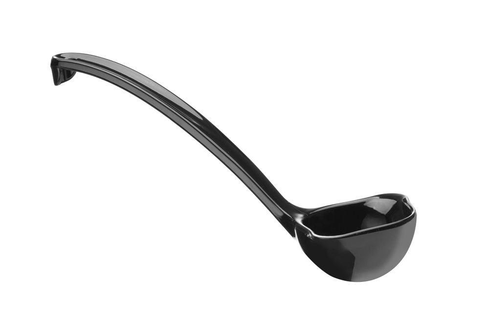 Sauslepel, HENDI, 0,03L, Zwart, 180x70mm