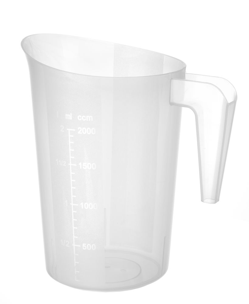 Maatbeker stapelbaar, HENDI, Budget Line, 2L, ⌀160x(H)205mm