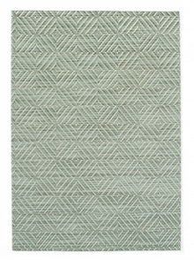 Placemat, geometrisch patroon – set, HENDI, Groen, 6 st., 450x300mm