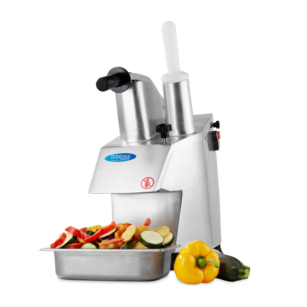 Groentesnijmachine - tot 450 Kg/Uur - incl. 5 Snijschijven