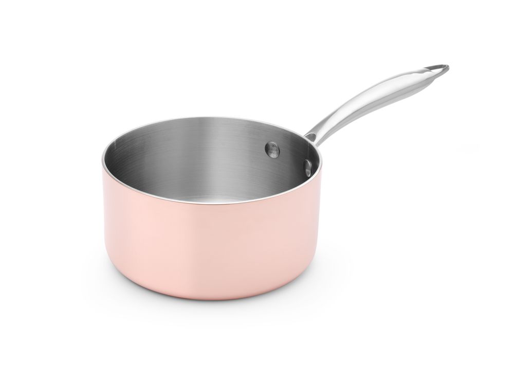 Steelpan - zonder deksel, HENDI, 1,5L, ⌀160x(H)80mm