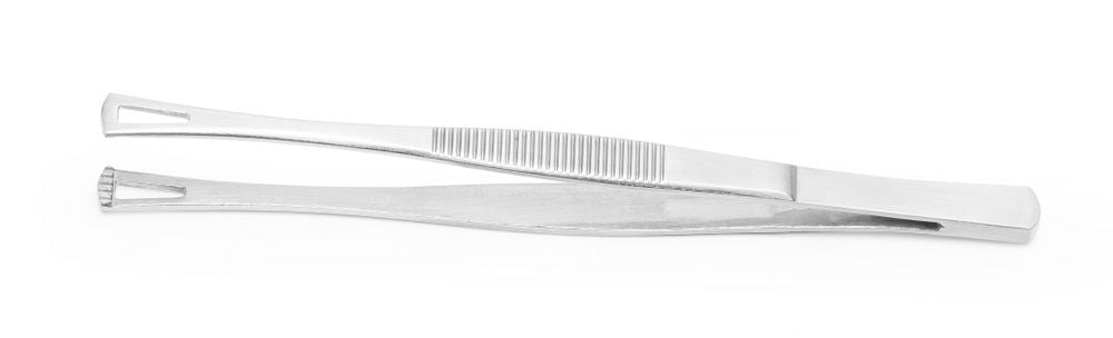 Pincet met vierkante bek, HENDI, (L)145mm