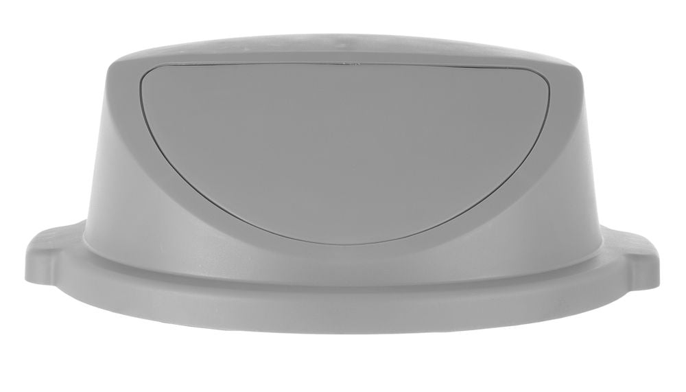 Swing deksel voor ronde afvalbak, AmerBox, past op 691038, Lichtgrijs, ⌀580x(H)190mm