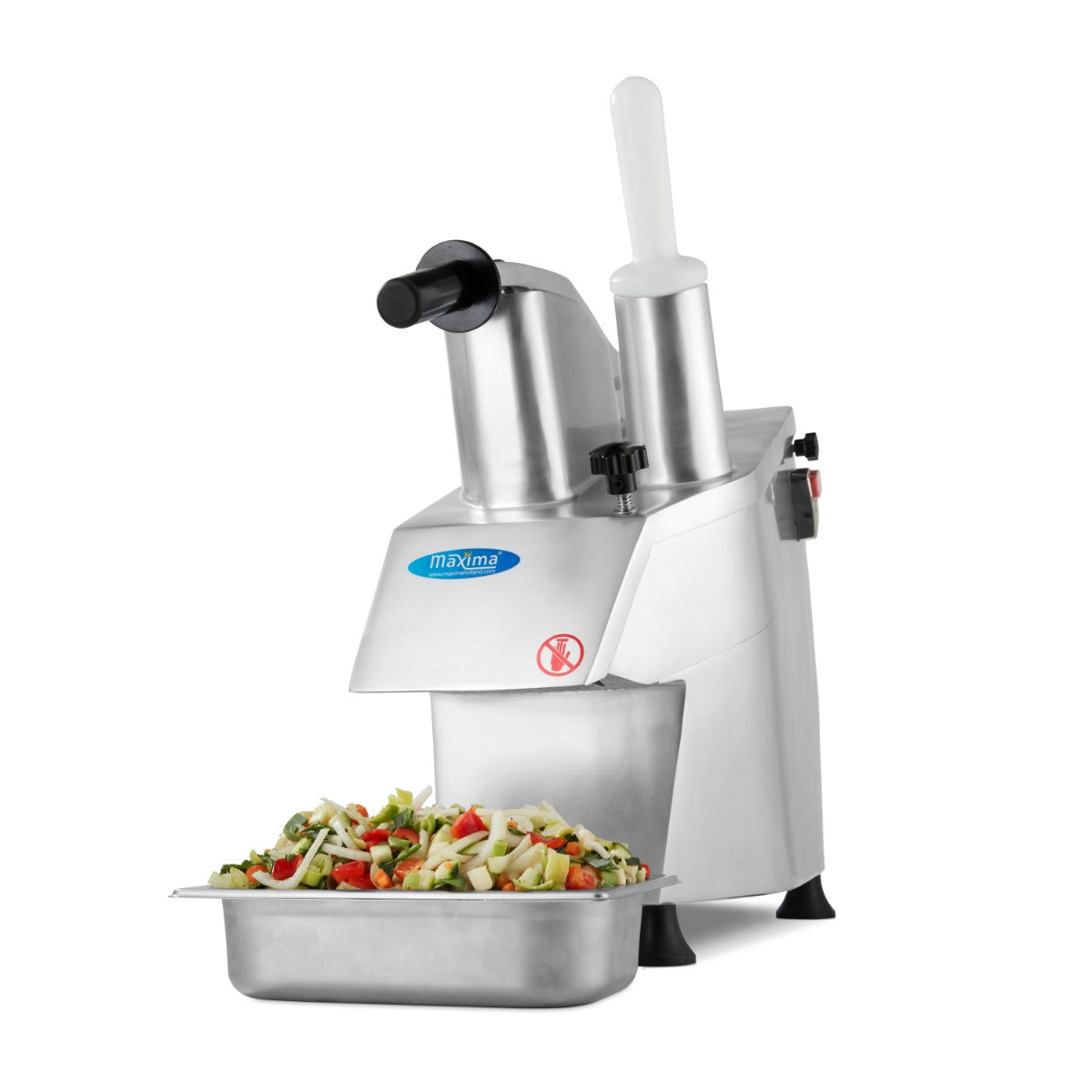 Groentesnijmachine - tot 450 Kg/Uur - incl. 5 Snijschijven
