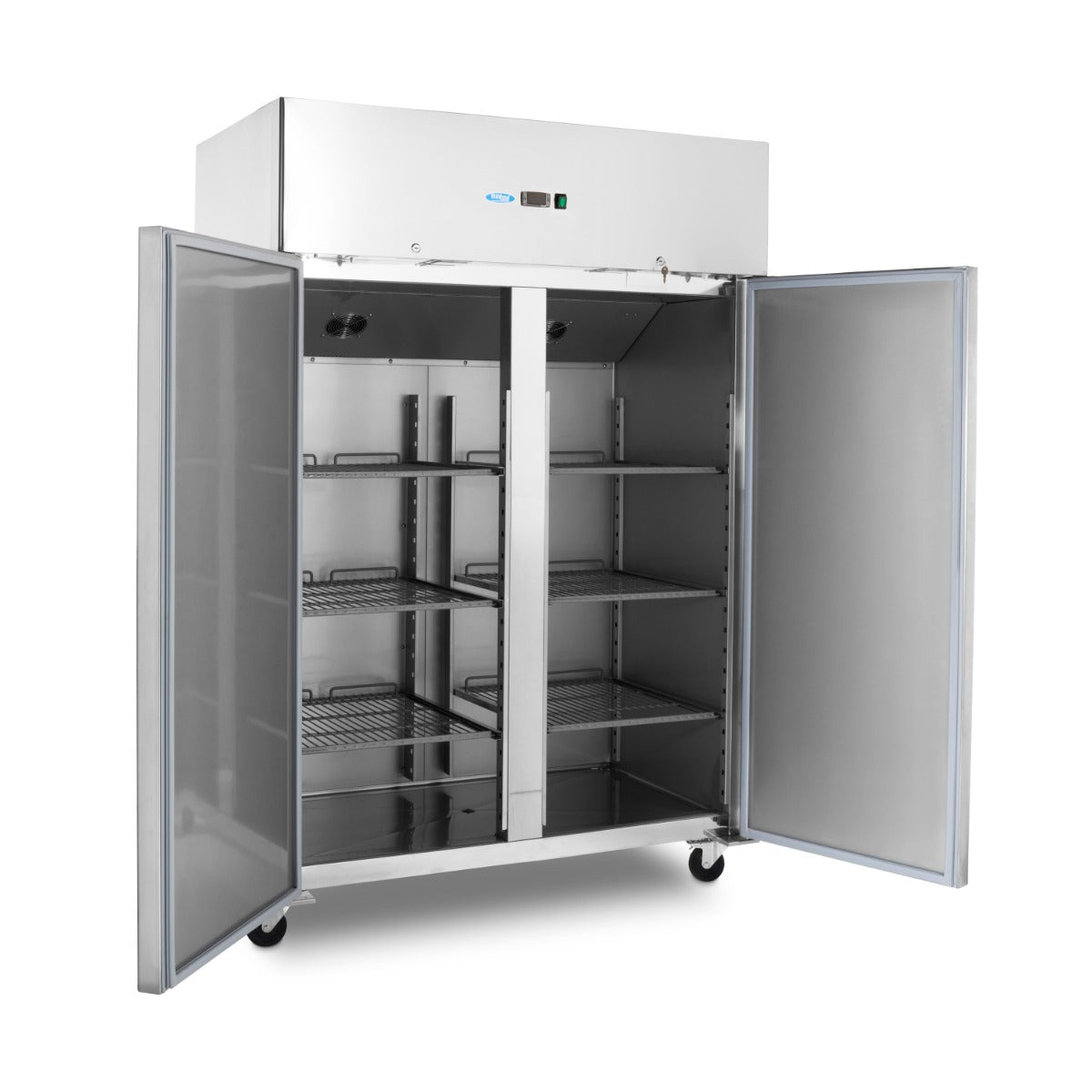 Vrieskast - 800 L - 6 Verstelbare Roosters - op Wielen - incl. Roosters