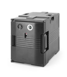 Thermo-geïsoleerde container met verwarmingsfunctie – catering, AmerBox, GN 1/1, 477x680x(H)620mm