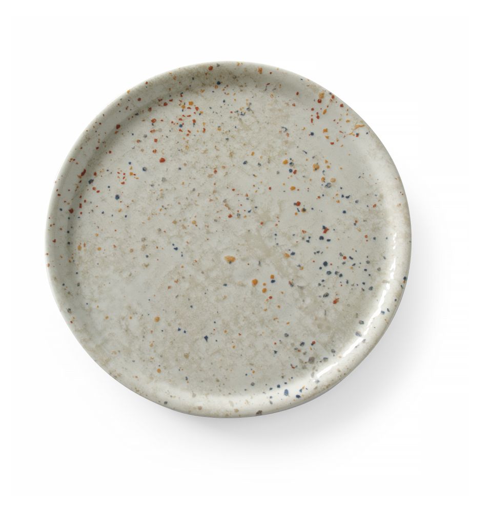 Pizzabord Drops Collection, HENDI, Lichtgrijs, ⌀330mm