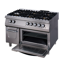 Premium Fornuis - 6 Pitten - Driedubbel - 90 cm Diep - Gas incl. Elektrische Oven
