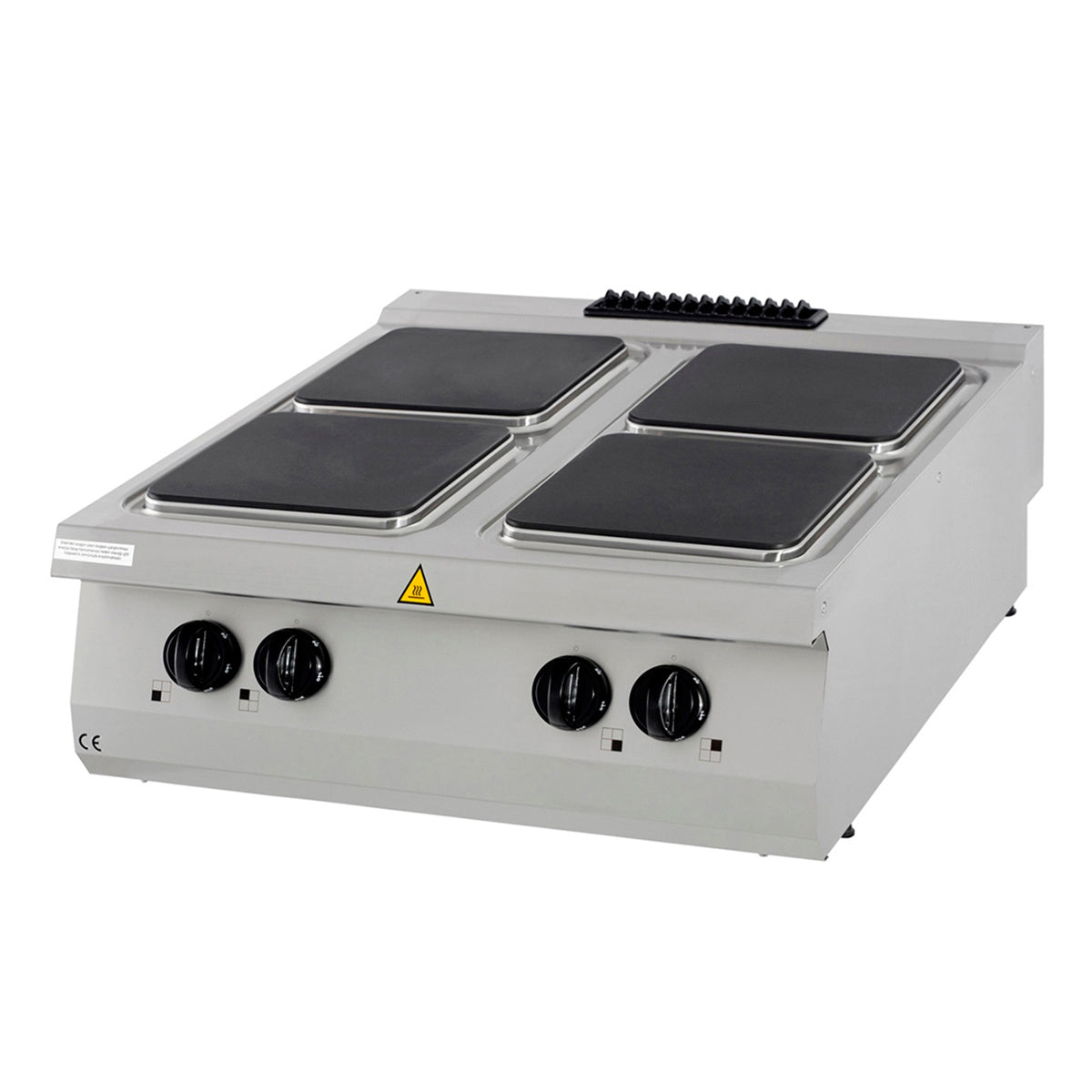 Premium Kookplaat - 4 Pitten - Dubbel - 90 cm Diep - Elektrisch