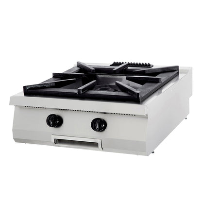 Premium Kookplaat - 1 Pit - Dubbel - 90 cm Diep - Gas