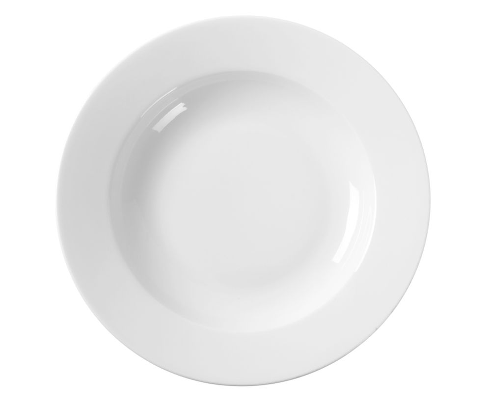 Bord diep, HENDI, Wit, ⌀230mm