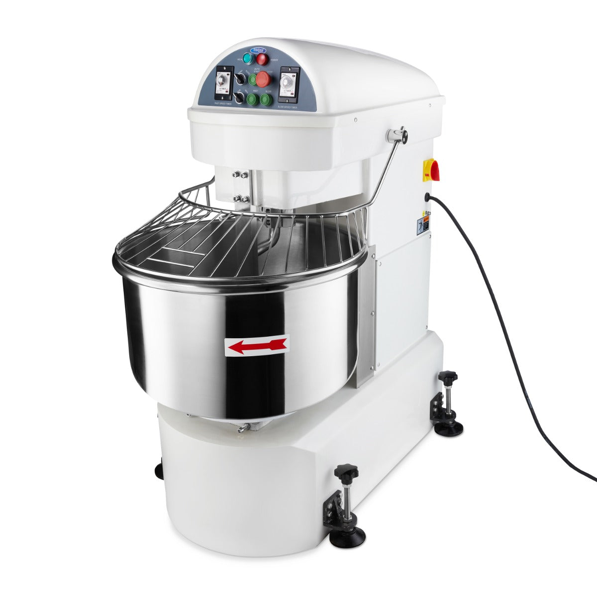 Spiraalkneder - 130 L - 80 Kg Deeg - 2 Snelheden - 400V