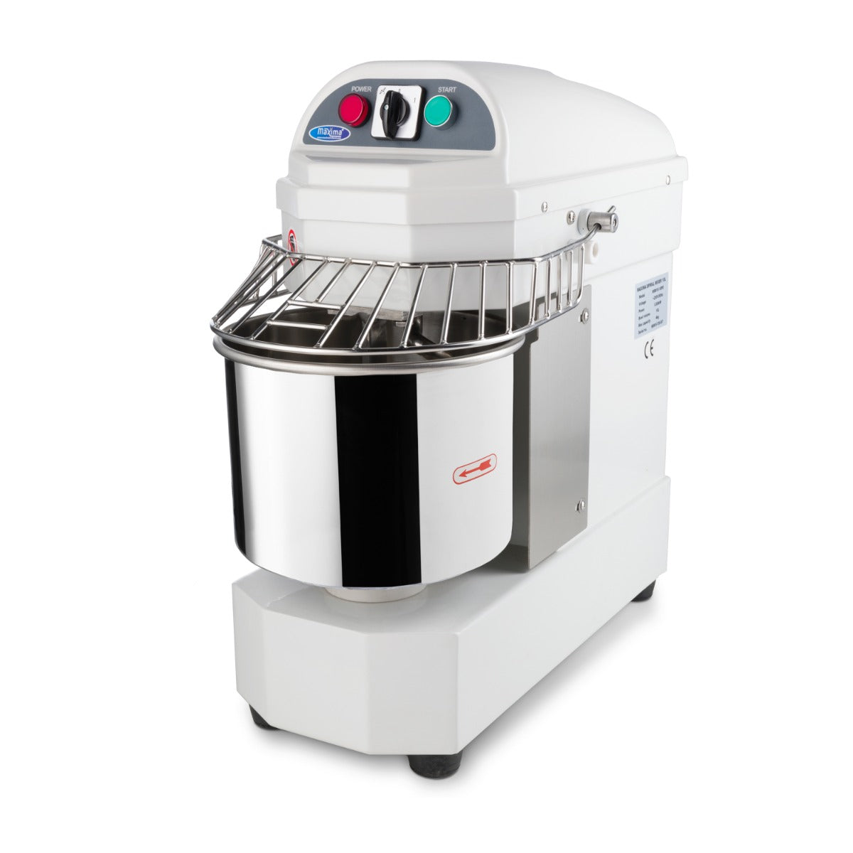 Spiraalkneder - 10 L - 6 Kg Deeg