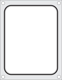 Traysealer matrix, HENDI, container 227x178 mm