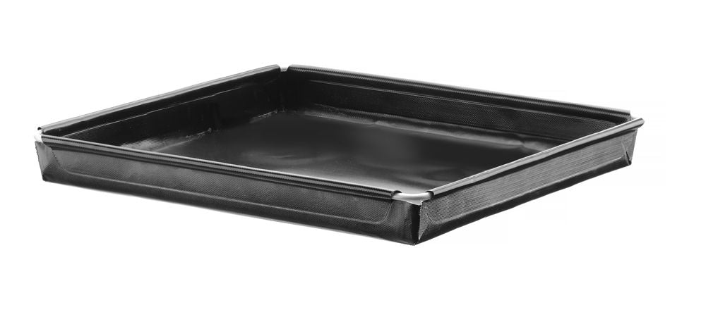 High speed oven bakplaat, anti-aanbaklaag, versterkt, HENDI, Zwart, 290x290x(H)20mm, Vierkant