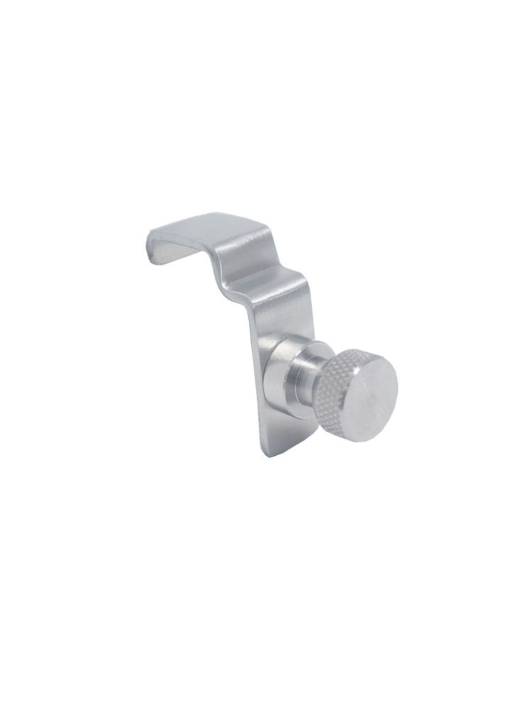 Uitbreid-haak voor aluminium opbergrek, HENDI, 15x42x(H)42mm