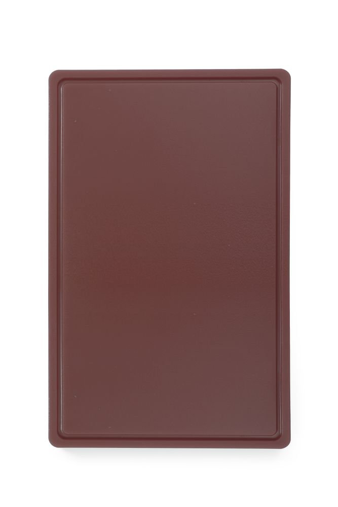 Snijplank HACCP Gastronorm 1/1, HENDI, GN 1/1, Bruin, 530x325mm, Rechthoekig