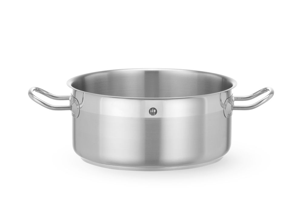 Kookpan laag - zonder deksel, HENDI, Profi Line, 4,7L, ⌀240x(H)105mm, Rond