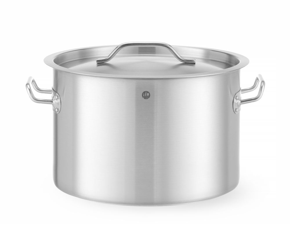 Kookpan middel - met deksel, HENDI, Budget Line, 23L, ⌀350x(H)240mm
