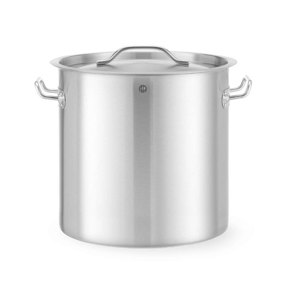 Kookpan hoog - met deksel, HENDI, Budget Line, 21L, ⌀300x(H)300mm