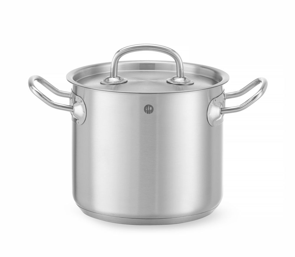 Kookpan hoog - met deksel, HENDI, Kitchen Line, 32L, ⌀360x(H)320mm