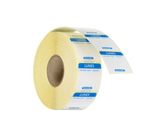 Voedselveiligheidsstickers, multifunctioneel, eenvoudig verwijderbaar , HENDI, Maandag, Blauw, 1000 st., 25x25x(H)mm