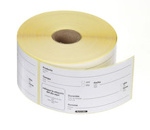 Houdbaarheidsstickers, multifunctioneel, eenvoudig te verwijderen, HENDI, Wit, 500 st., 100x50mm