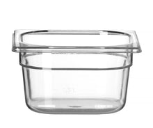 Container GN 1/6 polycarbonaat, HENDI, Profi Line, GN 1/6, 1,6L, Transparant, 176x162x(H)100mm