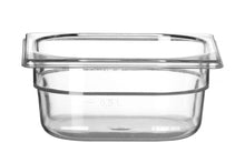Container GN 1/6 polycarbonaat, HENDI, Profi Line, GN 1/6, 1L, Transparant, 176x162x(H)65mm