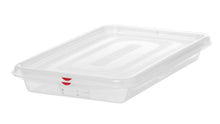 GN 1/1 container, polypropyleen, HENDI, GN 1/1, 8L, Transparant, 530x325x(H)65mm, Rechthoekig