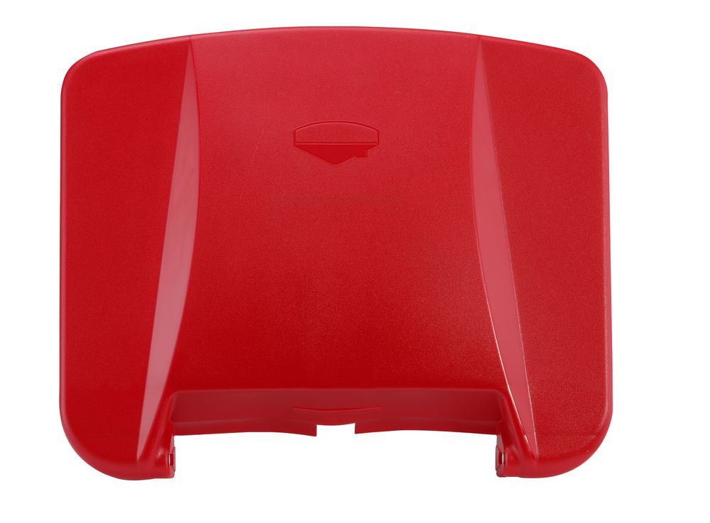 Deksel voor afvalbak, HENDI, Rood, 505x415mm