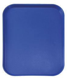 Fastfood dienbladen small, AmerBox, Blauw, 265x345x(H)20mm