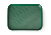 Fastfood dienbladen small, AmerBox, Groen, 265x345x(H)20mm