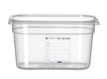 Container GN 1/4, HENDI, GN 1/4, 3,5L, Transparant, 265x162x(H)150mm
