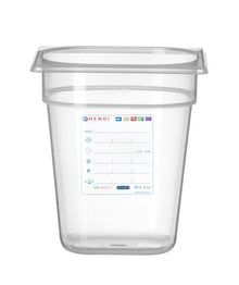 Container GN 1/6, HENDI, GN 1/6, 3,4L, Transparant, 176x162x(H)200mm