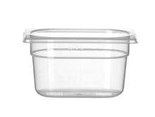Container GN 1/9 polypropyleen, HENDI, Profi Line, 1,0, GN 1/9, 0,75L, Transparant, 176x108x(H)100mm
