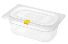 Deksel clips voor HACCP voorraaddozen, HENDI, Geel, 12 st