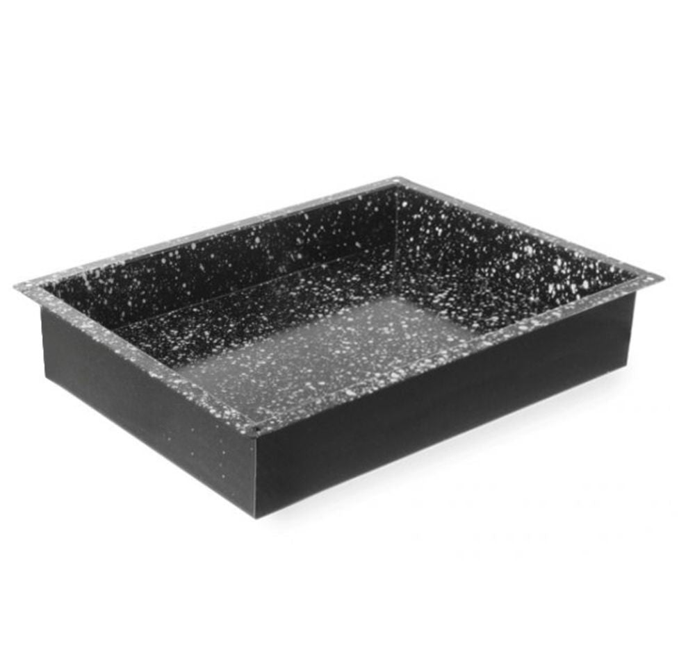 Tray CONVECTOMAT KLASSIEK GN 2/3, HENDI, GN 2/3, Zwart, 354x325x(H)60mm, Rechthoekig