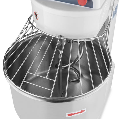 Spiraalkneder - 50 L - 32 Kg Deeg - 2 Snelheden