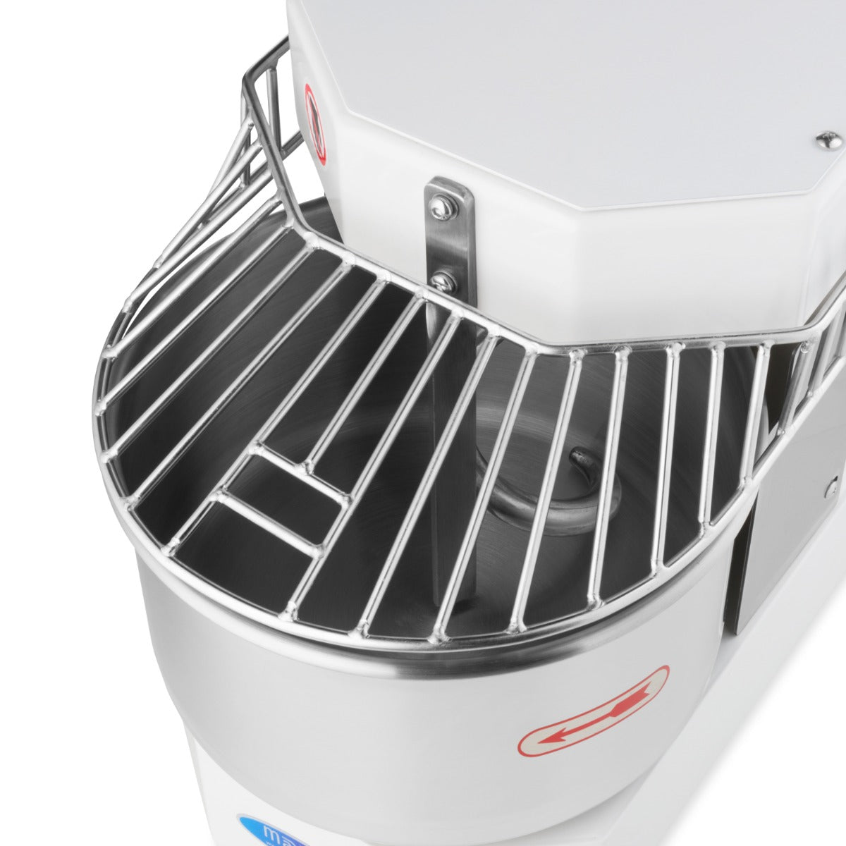 Spiraalkneder - 8 L - 4,5 Kg Deeg - Wit