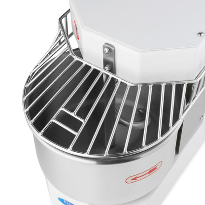 Spiraalkneder - 8 L - 4,5 Kg Deeg - Wit
