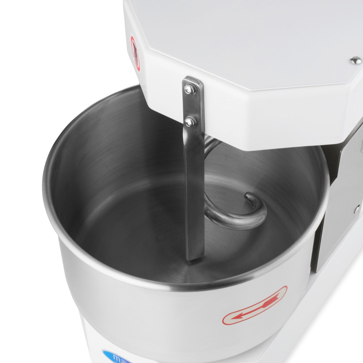 Spiraalkneder - 8 L - 4,5 Kg Deeg - Wit