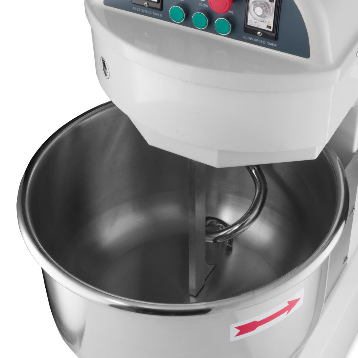 Spiraalkneder - 75 L - 48 Kg Deeg - 2 Snelheden